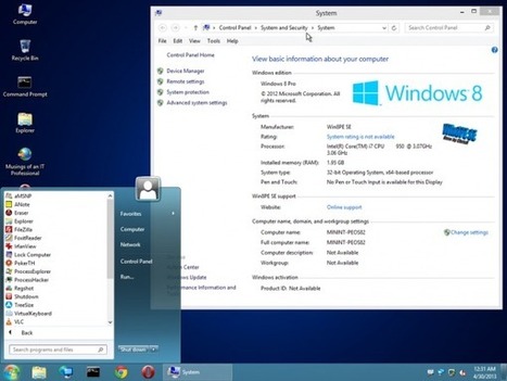 CD dépannage en Windows 8 : Gandalf’s WIN8PE | Geeks | Scoop.it
