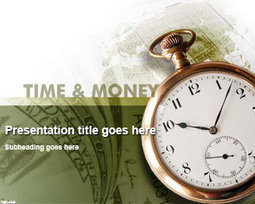 Time & Money PowerPoint Template | Free Powerpoint Templates | PowerPoint Presentation Library | Scoop.it