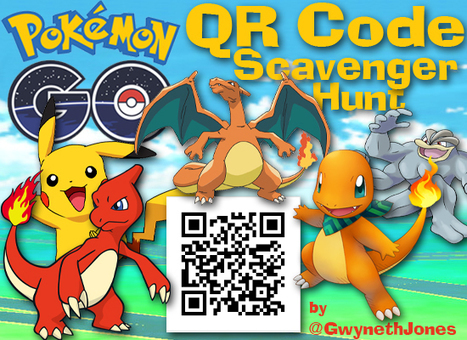 Pokemon Go QR Code Library Scavenger Hunt | Gamification for the Win | Scoop.it