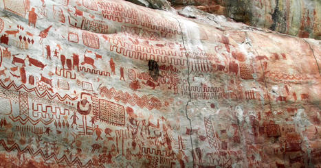9-miles-wall with 12.500-year-old paintings was found in the Amazon rainforest | Galapagos | Scoop.it