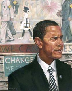 UrbanMooves:  “President Obama” by Leonard | CommonSenseOnComplexIssues | Scoop.it
