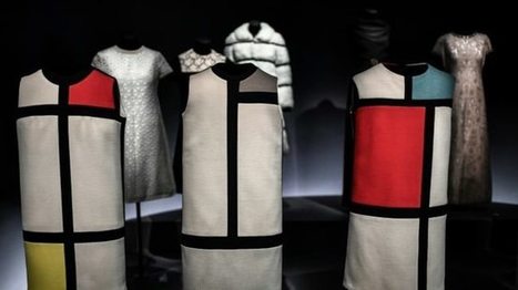 La robe Mondrian d'Yves Saint Laurent sous la lumi&egrave;re | Les Gentils PariZiens | style & art de vivre | Scoop.it