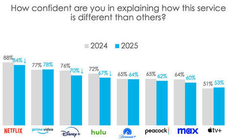 Hub: Consumers Struggle to Differentiate Among Big Streamers | AVIA OTT NEWSLETTER | Scoop.it
