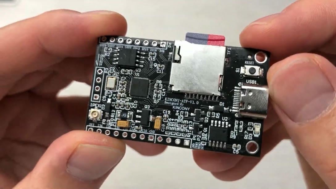 ESP32 SD Card Module save LOG and sensor data t...