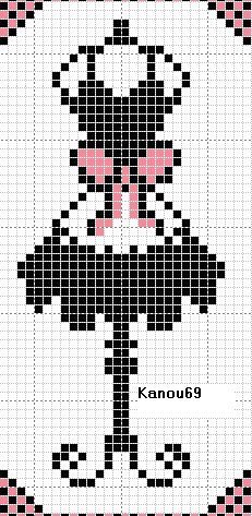 Grille point de croix........ - kanou69 - Skyrock.com | Point de croix | Scoop.it