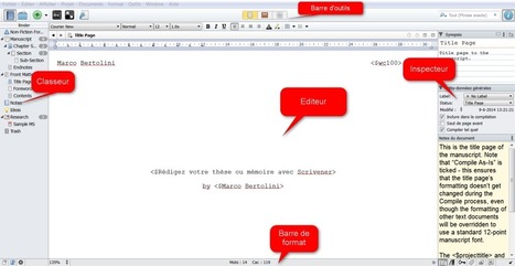 Rédigez votre thèse ou votre mémoire (TFE) avec Scrivener | EcritureS - WritingZ | Scoop.it