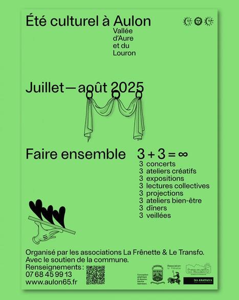 Programme culturel à Aulon pour l'été 2025 | Vallées d'Aure & Louron - Pyrénées | Scoop.it