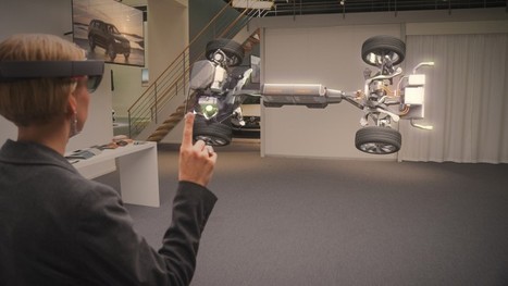 A bordo di una Volvo con la realtà aumentata di Microsoft | Augmented World | Scoop.it