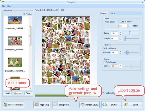 Collageit: Transformer des photos en collage | Applications du Net | Retouches et effets photos en ligne | Scoop.it