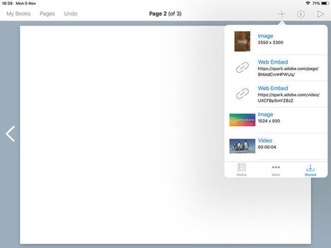 Add Adobe Spark content to your book | Book Creator Help Center | Medien & Informatik – Zyklus 2 | Scoop.it