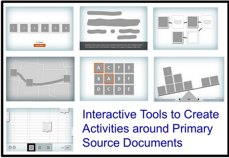 7 Excellent Interactive Tools to Create Activites Around Primary Source Documents | Educational Technology & Mobile Learning | Information and digital literacy in education via the digital path | Scoop.it