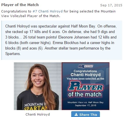 Prep results for the week of Sept. 14 through Sept. 19 | Chanti Holroyd | Scoop.it
