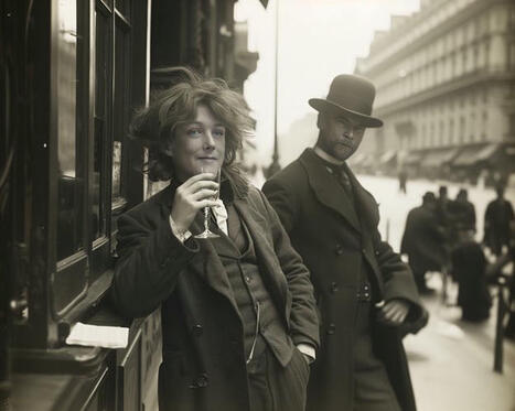 Rimbaud et Verlaine prennent une absinthe | rushes infos | Scoop.it
