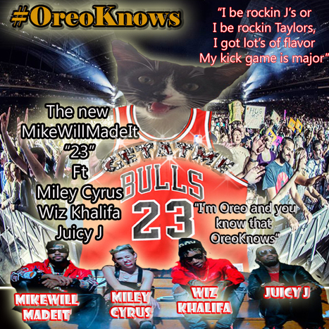 #OreoKnow the new MikeWillMadeIt "23" ft Miley Cyrus, WizKhalifa &Juicy J is banging... #GetAtMe | GetAtMe | Scoop.it