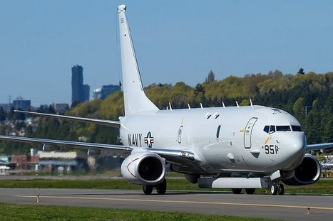 L'US Navy, Raytheon et Boeing ont commencé des essais en vol de l'Advanced Airborne Sensor sur le P-8A Poseidon | DEFENSE NEWS | Scoop.it