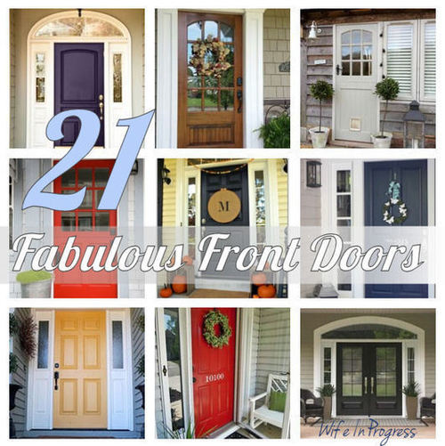 For Your Inspiration: 21 Fabulous Front Doors | US Door and More Inc.