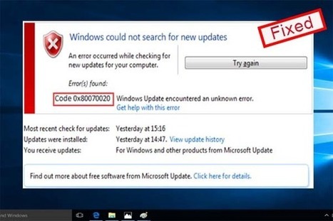 How To Fix Windows Update Error 0x80070020 In W - an error occurred while starting roblox the system cannot find the file specified