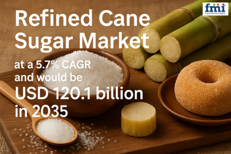 Refined Cane Sugar Market to Reach USD 120.1 Billion by 2035 As Rising Demand for Processed Food and Beverage Ingredient - Waste Management & Recycling News Today - EIN Presswire | Industry 411 - Waste Management | Scoop.it