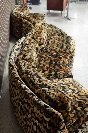 18-foot long sofa — Thayer Coggin vintage 1970s | Kitsch | Scoop.it