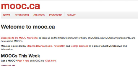 MOOC.CA ~ #MOOC News, Resources, Courses, Updates | E-Learning-Inclusivo (Mashup) | Scoop.it