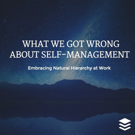 What We Got Wrong About Self-Management | Peer2Politics | Scoop.it