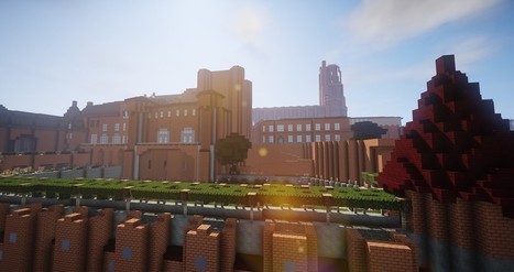 VIDEO. La visite guidée d'Albi en direct sur le jeu vidéo Minecraft, une première mondiale | Actu Toulouse | Destination Albi - revue de presse | Scoop.it