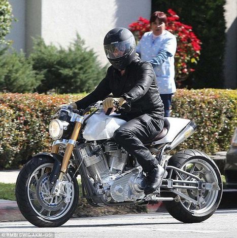 Brad Pitt's new ride by Ecosse Moto Works | Vintage Motorbikes | Scoop.it