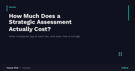 How Much Does a Strategic Business Assessment Actually Cost? | VWCG Blog | ChiefOperatingOfficer | Scoop.it