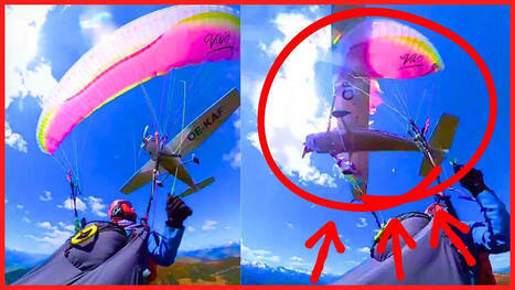 RETEX 1 : ATE CHUET parle de la collision en Autriche. UN AVION PERCUTE UN PARAPENTE, ANALYSE DES IMAGES | Veille s&eacute;cu en vol libre | Scoop.it