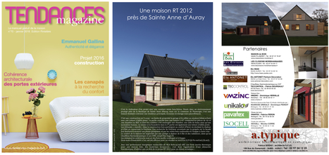 "Maison RT 2012 à Plumergat- a.typique architecture " - Tendances Magazine | Architecture, maisons bois & bioclimatiques | Scoop.it