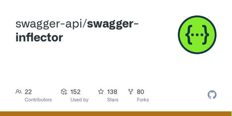 swagger-api/swagger-inflector | Bonnes Pratiques Web & Cloud | Scoop.it