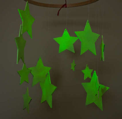 Glow-in-the-dark Star Mobile | Kinderkram - Alles f&uuml;r die lieben Kleinen | Scoop.it
