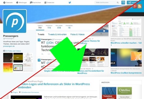 Twitter Feed in WordPress einbinden - Pressengers | Wordpress-Webdesign | Scoop.it