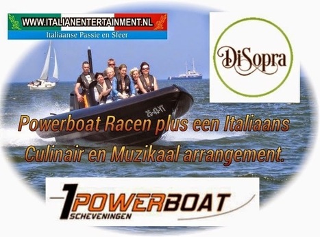 RIB Powerboat varen in Scheveningen met een Italiaanse Touch | Good Things From Italy - Le Cose Buone d'Italia | Scoop.it