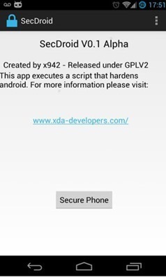 SecDroid : Pour sécuriser encore un petit peu plus votre téléphone Android | Libertés Numériques | Scoop.it