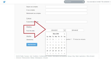 Twitter propose la recherche de tweets par date - #Arobasenet | Going social | Scoop.it