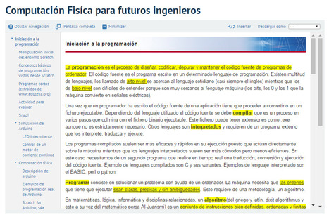 Computación Fisíca para futuros ingenieros | tecno4 | Scoop.it