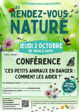 Conférence sur les insectes à Fegersheim (Bas-Rhin) | Variétés entomologiques | Scoop.it