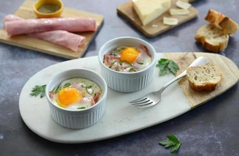 Recette - Oeuf cocotte à la fondue de poireau et au jambon en pas à pas | Hobby, LifeStyle and much more... (multilingual: EN, FR, DE) | Scoop.it