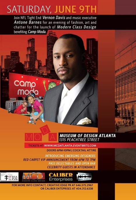 GetAtMe InTheMoment: Camp Moda Fundraising with Vernon Davis and Antone Barnes | CommonSenseOnComplexIssues | Scoop.it