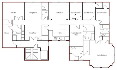 5 Bedroom House Plans For Big Families Small