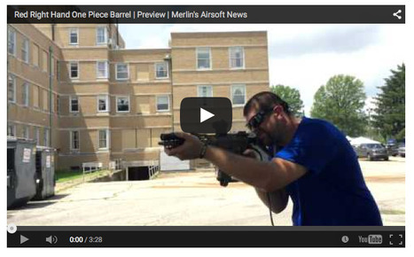 Red Right Hand One Piece Barrel - Preview from Merlin's Airsoft News - YouTube | Thumpy's 3D House of Airsoft™ @ Scoop.it | Scoop.it