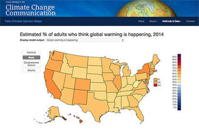 Les Américains et le changement climatique : pas tous inquiets | Journalisme graphique | Scoop.it