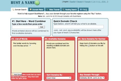 5 Best Tools for Coming Up with the Perfect Domain Name | Top Social Media Tools | Scoop.it