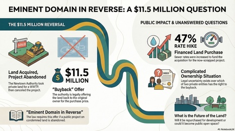 Eminent Domain in Reverse: What's the Fate of the Abandoned WWTP Land? | Newtown News of Interest | Scoop.it
