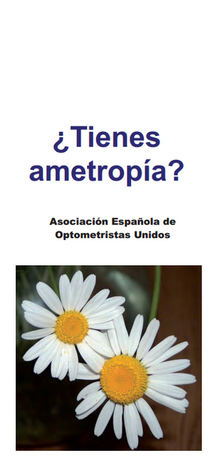 Campaña AEOPTOMETRISTAS 2014 ¿Tienes Ametropía? | Salud Visual 2.0 | Scoop.it