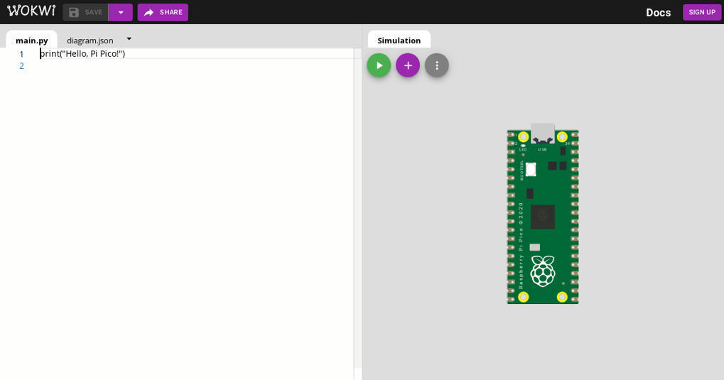 New MicroPython on Raspberry Pi Pico Project