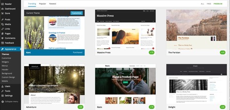 Improved Theme Preview, Widgets Management, and a Responsive Dashboard | Latest Social Media News | Scoop.it