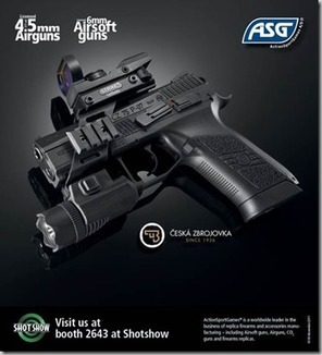 ASG attending ShotShow 2012, Booth 2643 | Thumpy's 3D House of Airsoft™ @ Scoop.it | Scoop.it