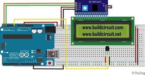 Temperature sensor using Arduino, LM35 and I2C LCD | tecno4 | Scoop.it